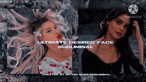 desired face subliminal results|desired face affirmations.
